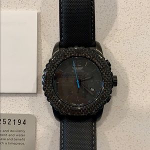 Skywatch black carbon fiber 44mm diver watch